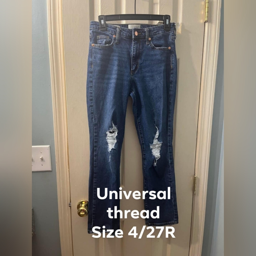 Universal thread jeans size 4 / 27 R